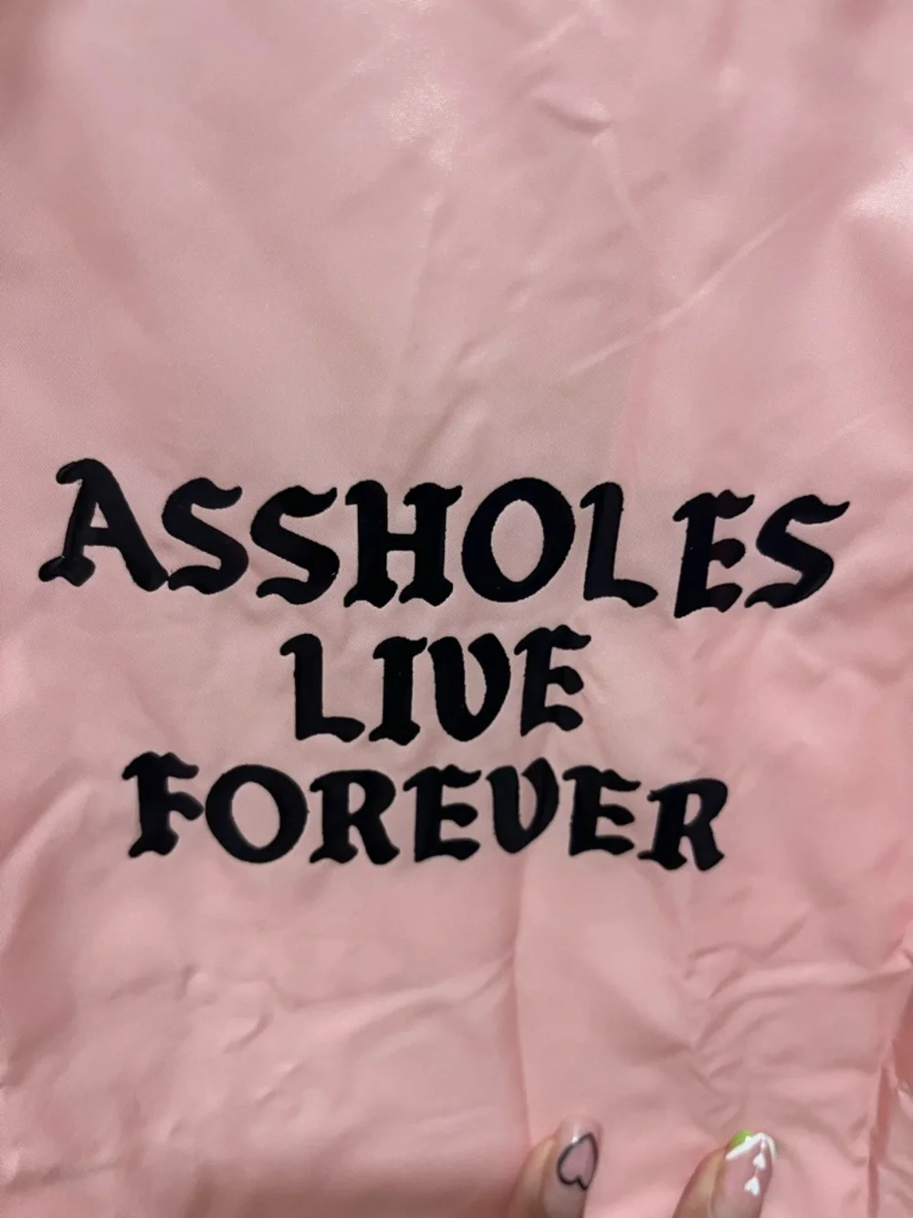 Pink Bomber Jacket - Picture 5 of 5